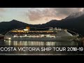 COSTA VICTORIA SHIP TOUR 2018-19