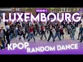 4k  kpop in public kpop random dance in luxembourg  lavie crew