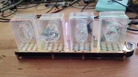 LED-Nixie 4 DIGITs Kit solderfree