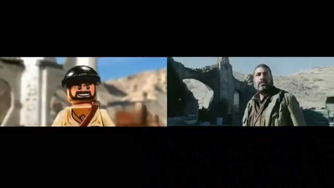 LEGO IRON MAN- Side by Side