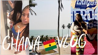 Ghana Vlog| Detty December +AfroFuture, Parties \& New Year