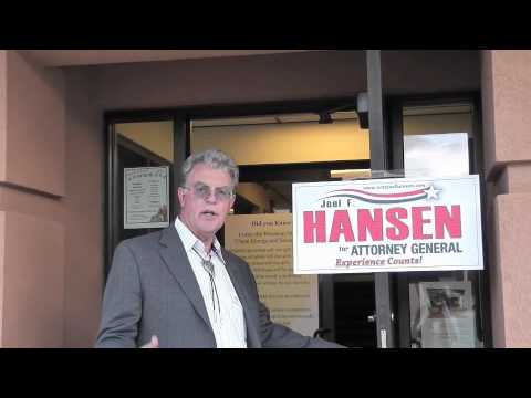 Joel Hansen on the Campaign Trail