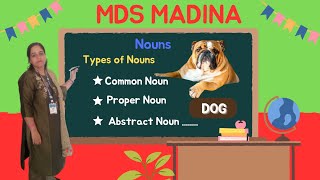 All About Nouns | सीखिए English Grammar for Kids । Mds madina #nouns