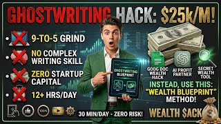 I Made $1,000 Online With This FREE AI Ghostwriting Blueprint (No Experience)