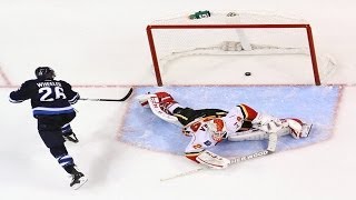 Blake Wheeler turns on the moves in shootout
