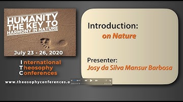 ITC2020-05: Introduction on Nature