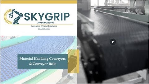 MODULAR BELT-90 DEGREE CURVE CONVEYOR