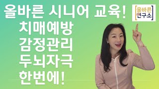 치매예방 루틴 + 스트레스 심리테스트 + 손유희활동까지 한번에! 시니어 교육! 치매예방교육!