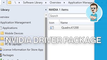 Create NVIDIA Application Package Deployment with SCCM!