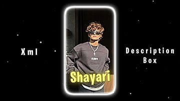 ATTITUDE SHAYARI XML 🦅📈|| NEW XML FILE 🎟🦋 || NEW TREND XML 👀💥 || ‎‎‎@JaEdit2