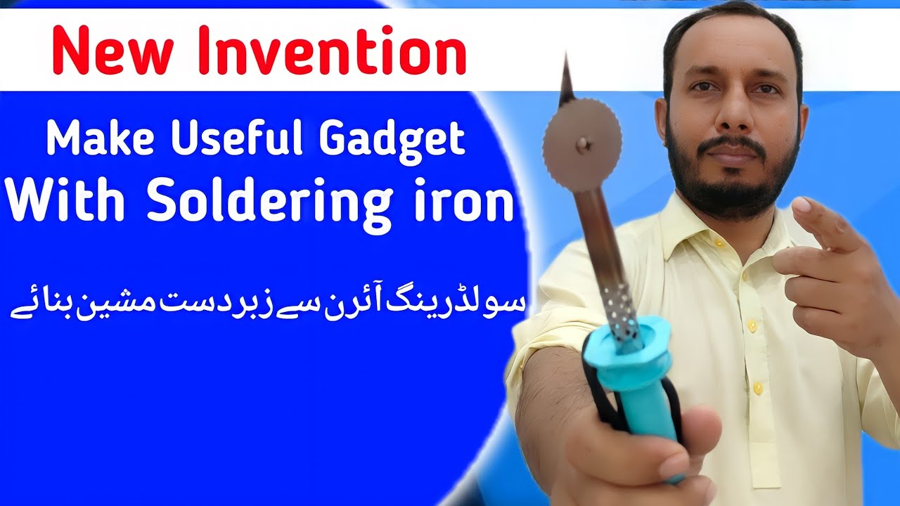 DIY useful Gadget Make With Soldering iron Soldering iron Hack PVC