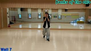 BANKS OF THE OHIO LINE DANCE(BEGINNER), Frank Heelan(February 2026)