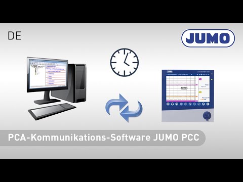 Arbeiten mit der PC Kommunikations-Software JUMO PCC DE 2022