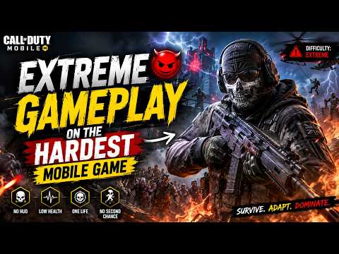 EXTREME GAMEPLAY on the HARDEST Mobile Game 😈🔥