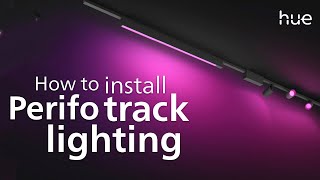 Philips Hue - How to install Perifo track lighting