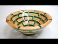 Woodturning  the jade brick bowl