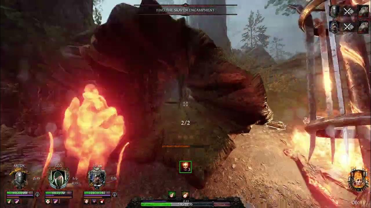 Vermintide 2 Engines of War Legend (Pyromancer Flaming Flail / Bolt