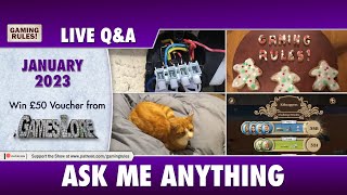 Monthly Live Q&A - Ask Me Anything - January 2023