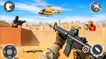 Commando Shooter Battle Arena - Offline Shooting Games - Android Gameplay‎