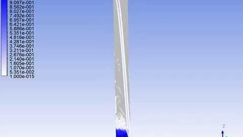 🥇 ANSYS CFX - Surge Tank - Multiphase Flow - CFD
