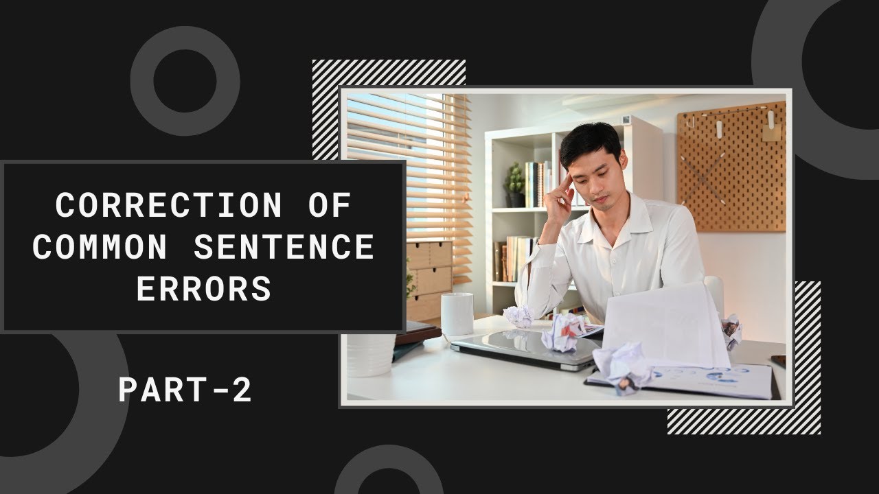 Correction of Common Errors in English || Correction of Common Errors ...