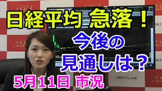 2021年5月11日【日経平均株価急落！今後の見通しは？】（市況放送【毎日配信】）