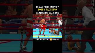 Famous Alyas "The Sniper" Bobby Pacquiao head shot kalaban knock out | Pacquiao 🆚 Kelly #shortsvideo Wealth