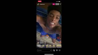 Yungeen Ace - On Instagram LIVE Playing Grand Theft Auto (He Lit😂) #YungeenAce #ATK♠️ #HeavenGates