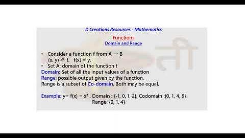 Domain and Range of Functions, D Creations Resources, Calculus, Mathematics, Mathematical Methods