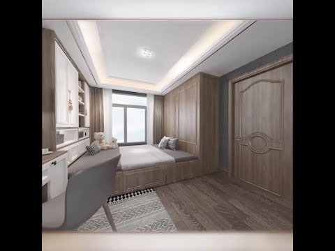 Vídeo: Interior do quarto 12 m². Design de interiores do quarto: foto