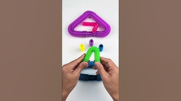 Creating ASMR Relaxing POP TUBE Hook Sound #diy #satisfyingvideos #relaxing #oddasmr #poptubesounds