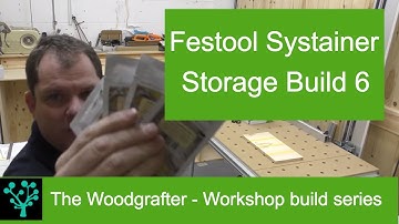 Festool systainer storage system building the sysport 6