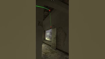 Изи ванвей смок в окно на карте Мираж в КСГО от FOX #shorts #short