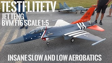 F16 Fighting Falcon Turbine Model Turbine Jet Scale 1:5