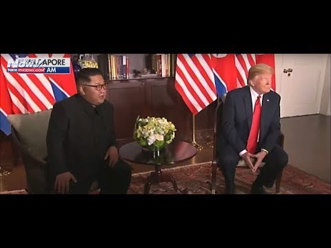LIVE: President Trump Meets Kim Jong Un - North Korea Summit In Singapore