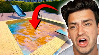 Someone POOPED IN THE POOL?! (Waterpark Simulator)