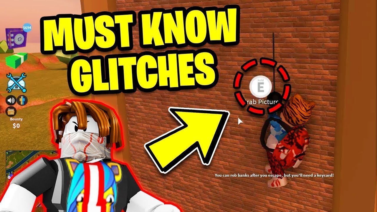 Roblox jailbreak Top glitches - YouTube