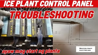 TROUBLESHOOTING with PLC DIAGRAM FAIL TO START IN AUTOMATIC - ICE PLANT