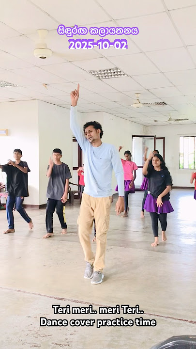 Teri meri | Dance cover #dancewithdimuthu #sinduranga