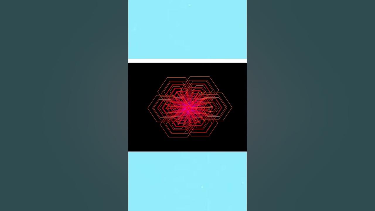 Python turtle graphics code-creative modern design - YouTube