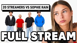 I Hosted A 20 v 1 E-Date With SOPHIE RAIN FULL STREAM