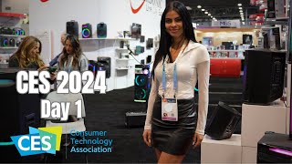 CES 2024 Las Vegas. Exhibitor Booth tours and highlights in 4K, Day 1 by The Laughing Lion 220,317 views 3 months ago 1 hour, 1 minute