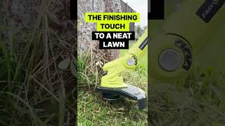 The Finishing Touch To A Neat-Looking Lawn with RYOBI's 18V Line Trimmer Kit