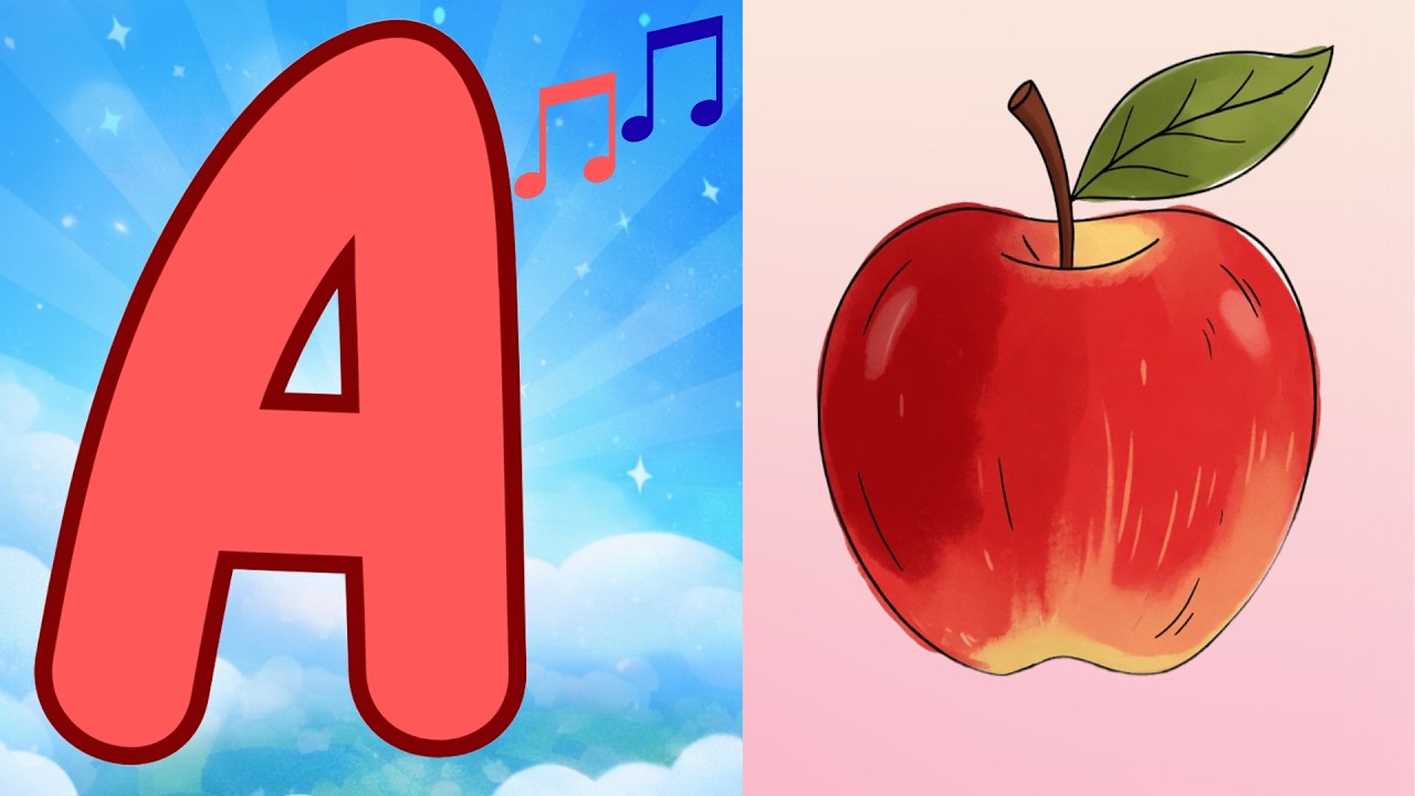Learn Letter A ๐ A is for Apple | Alphabet Learning for Kids - YouTube