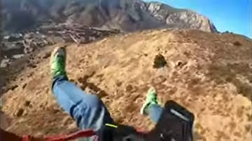 How to avoid accidents in paragliding: avoid flying too close to the ground.
