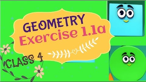 TN samacheer class 4 Geometry Exercise 1.1a Unit 1 Term 1 4th standard III mathematics maths