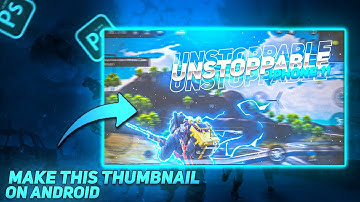 How to Make Thumbnail Like @SynzX | Synzx Thumbnail Tutorial on Android | Gaming Thumbnail Tutorial