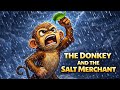 The Donkey Tried to Be Clever 🐴 | Salt Merchant Moral Story