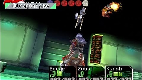 Chrono Cross - DragonSpike double tech (Karsh + Zoah)