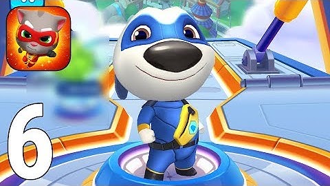 Talking Tom Hero Dash Gameplay Walkthrough Part 6 - Super Hank [iOS/Android Games]